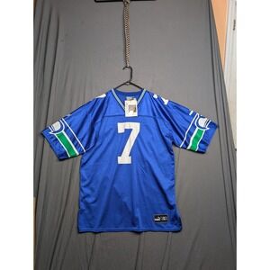Puma Seattle Seahawks jersey Size Large Blue V Neck Men's